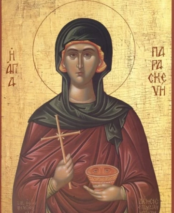 Молебен Параскеве Пятнице